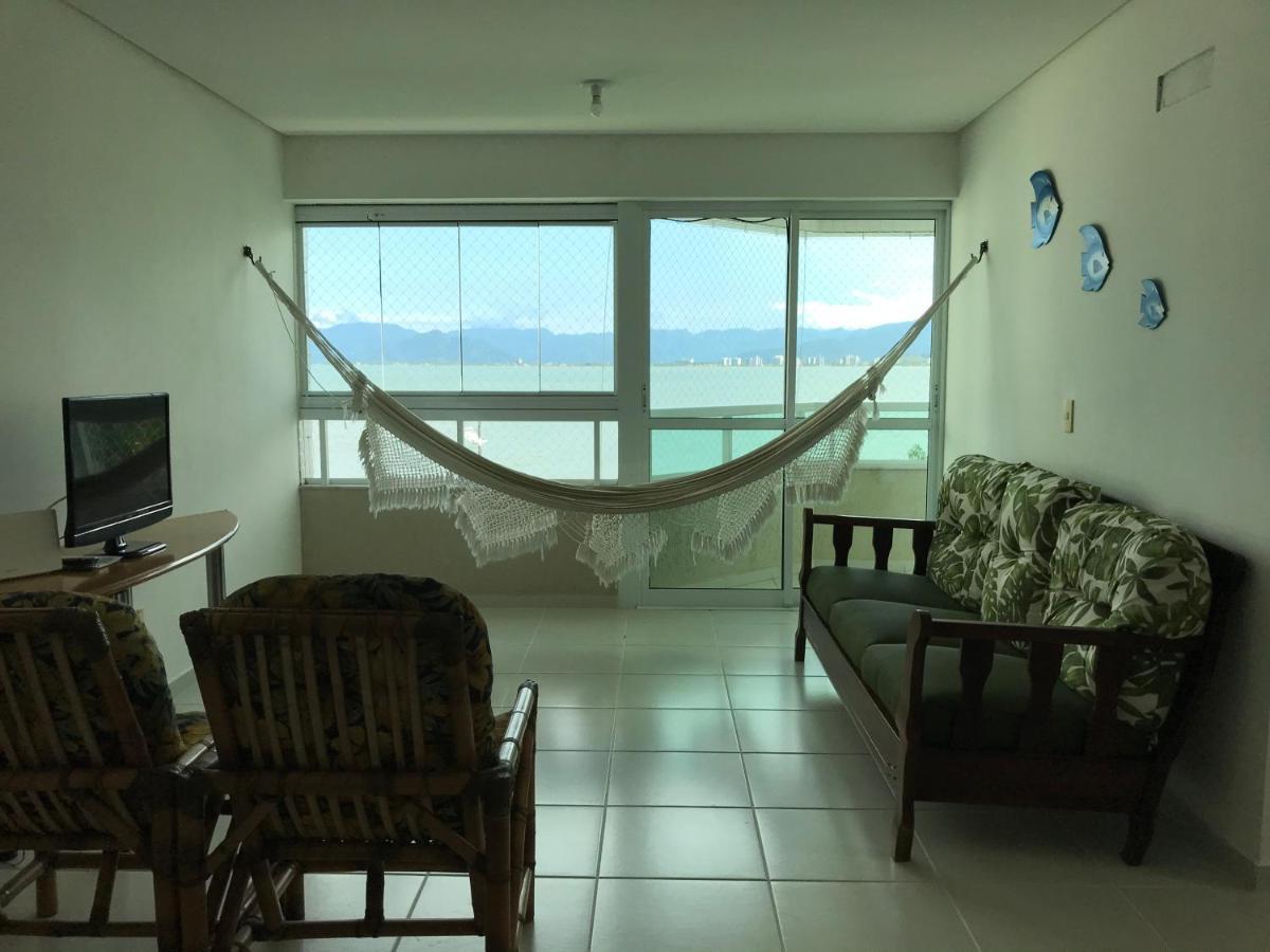 Apartamento Pe Na Areia Frente Para O Mar E Piscina Na Prainha Caraguatatuba Eksteriør bilde
