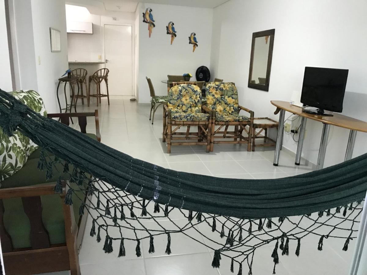 Apartamento Pe Na Areia Frente Para O Mar E Piscina Na Prainha Caraguatatuba Eksteriør bilde