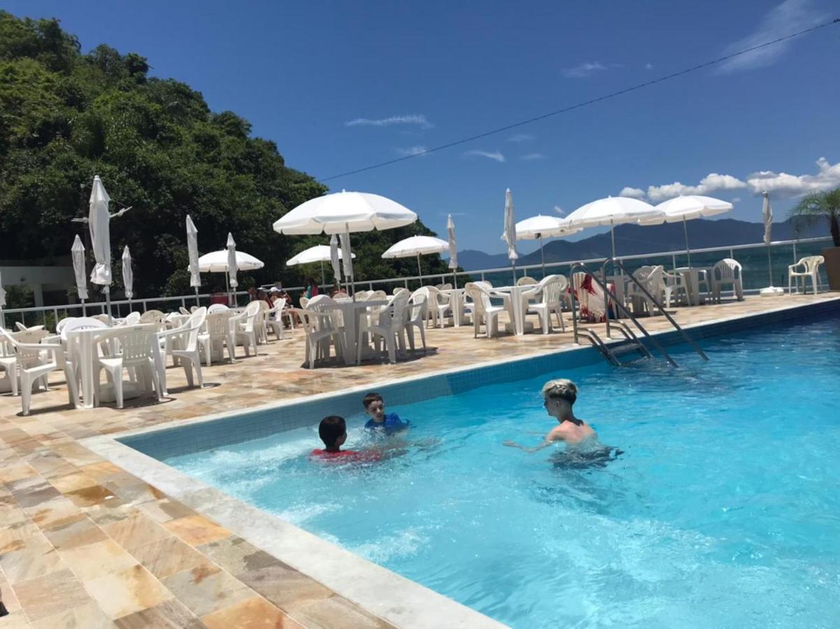Apartamento Pe Na Areia Frente Para O Mar E Piscina Na Prainha Caraguatatuba Eksteriør bilde